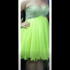 Neon Green dress
